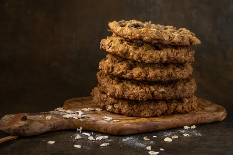 Cookies de Aveia e Passas Deliciosos e Encantadores