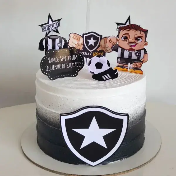 Bolo de Aniversário do Botafogo